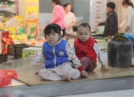 妈妈在卖菜