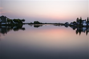 水村晚霞