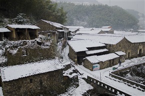 山村初雪