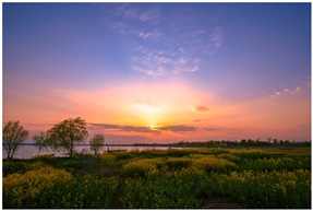 日落阳澄湖1