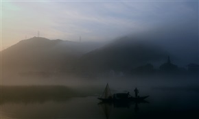 满面晨曦