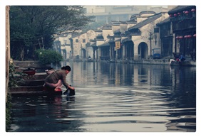 《清晨水乡》