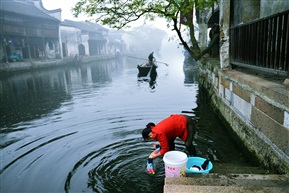 水乡的早晨