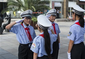 少年警校小交警之交班