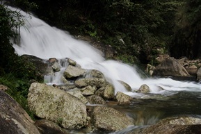 山涧溪水