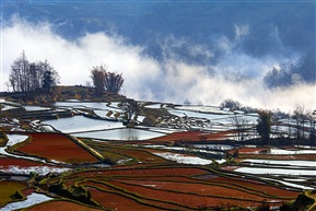 元阳箐口红土地