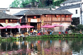 诸葛村一景