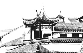 锦溪一景