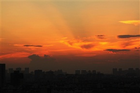 晚霞