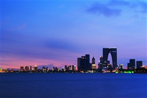 金鸡湖夜景