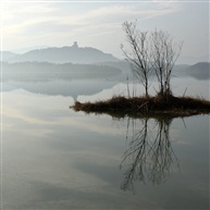 遥望平天山水色