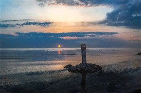 青海湖日出