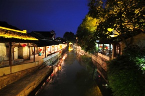 锦溪夜眺
