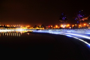 夏驾河夜景