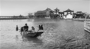 锦溪一景