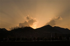 晚霞