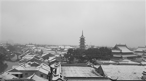 《瑞雪映千灯》