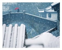 《古镇雪韵》1