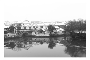 雪中锦溪