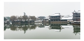 雪中锦溪