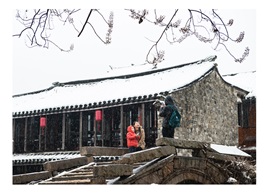 雪舞周庄