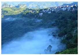 山村的早晨