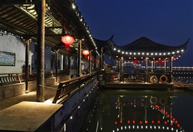 锦溪夜