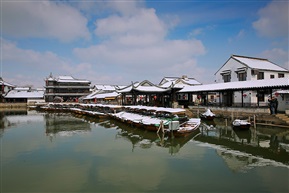 雪中菱塘湾