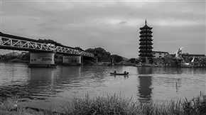 急水江畔