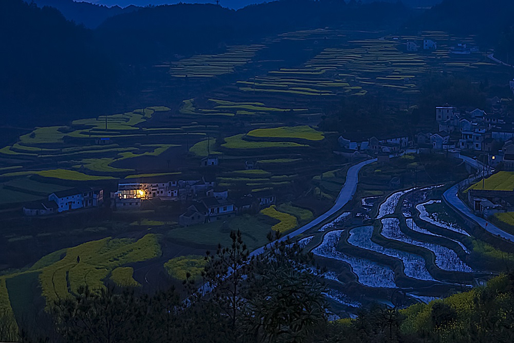 昆山摄影家 - 山村夜色