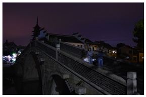 古镇夜色