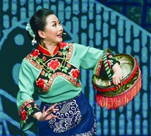 《姑嫂挑菜》