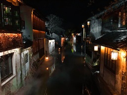 夜色周庄