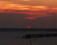 淀山湖夕照